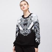 七匹狼卫衣 2020男士春季时尚休闲潮流套头卫衣 001(黑色) L/180A