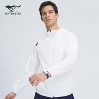 连帽皮肤风衣2021春夏运动系列男士纯色简约轻薄夹克外套