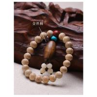 悦木之源 天然鱼子纹竹子木手链10mm