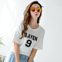 杰斯班数字印花T恤JFT6157