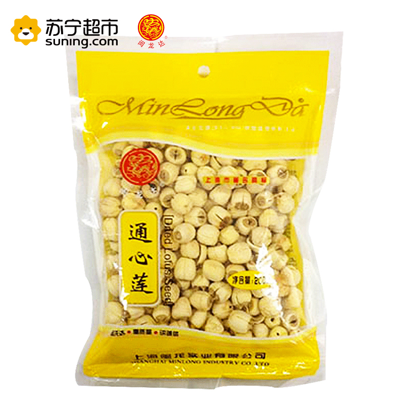 闽龙达 通心莲 200g