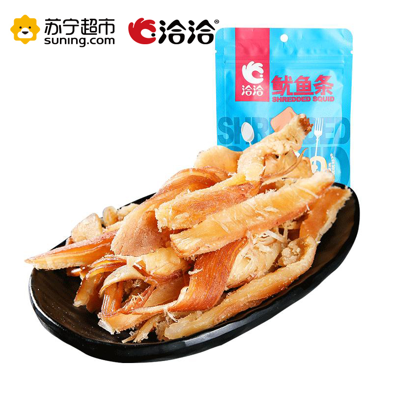 洽洽 味乐园鱿鱼条原味80g 肉卤零食 洽洽出品