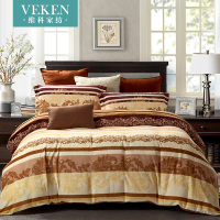 维科家纺棉拉舍尔四件套秋冬保暖床上暖睡康四件套1.5m1.8m床