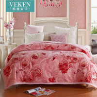 维科家纺 毛毯加厚 单人双人盖毯春秋毯办公室宿舍保暖午睡毯子