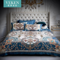 维科家纺100支长绒棉四件套1.8米床单四件套床上用品