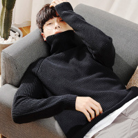 唐狮秋冬季ulzzang高领毛衣男宽松韩版潮流个性毛衫男士针织衫