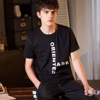 唐狮2018夏装新款T恤 男圆领短袖T恤
