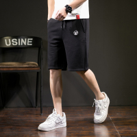 唐狮2018新款夏季休闲裤子男短裤学生港风5分裤宽松运动裤卫裤男