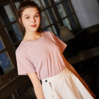 唐狮短袖女2018新款百搭短袖T恤女宽松韩版ulzzang纯棉体恤