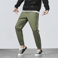 唐狮2018秋季新品男裤子休闲裤男宽松裤子男韩版潮流青少年束脚裤