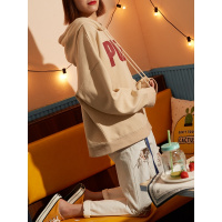 早秋卫衣2018新款女长袖韩版宽松连帽卫衣女春秋季加绒薄款潮ins