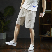 唐狮2019夏新款男士短裤夏季宽松休闲短裤男五分裤直筒韩版潮流