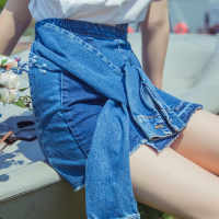 唐狮夏装新款半身裙 女牛仔短裙