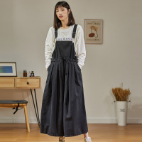 唐狮2020春新款休闲裤女显瘦阔腿裤女韩版高腰黑色休闲长裤女