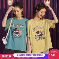 唐狮2020春夏新款短袖T恤女韩版上衣半袖宽松休闲网红ins风百搭
