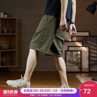 唐狮2020夏新款休闲短裤男潮五分裤男士短裤男运动短裤男宽松中裤