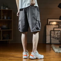 唐狮20夏季新款男士短裤五分裤潮牌工装短裤男宽松休闲裤子男韩版