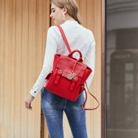 COMICO高美高女款时尚前卫蛇纹双肩包C8108