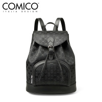 COMICO高美高女款型格压花字母个性双肩包女包D1013