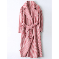 憨厚皇后2019年春装新款海宁羊毛呢大衣双面毛呢外套