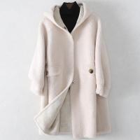 2019冬季新款羊毛皮大衣女士时尚复合皮毛一体外套