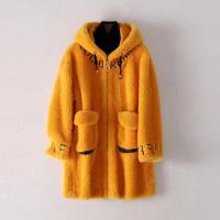 2019冬季新款羊毛皮大衣女士休闲时尚复合皮毛一体外套
