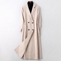 2019秋冬新款羊毛呢子大衣女士时尚秋冬双面毛呢外套