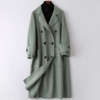 2020春冬时尚新款羊毛呢子外套流行羊毛呢子长款女士大衣