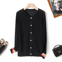 汤尼保罗韩版V领针织开衫