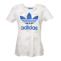 adidas阿迪达斯三叶草运动服女服短袖T恤BK2352 30 白色