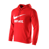 Nike耐克男装卫衣运动休闲时尚连帽针织套头衫AJ3315 L 红色