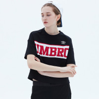 【自营】茵宝UMBRO女装短袖T恤运动服运动休闲UO182AP2504-999