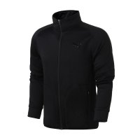 【自营】PUMA彪马男装运动服休闲针织立领外套855432 L 85543201黑色