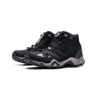 adidas童鞋男大童户外鞋高帮保暖休闲运动鞋BB1952. BB1952黑色 /适合脚长220mm