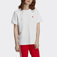 adidas阿迪达斯三叶草女装春季新款休闲运动圆领短袖FH8556