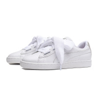 PUMA彪马女鞋蝴蝶结板鞋Rihanna休闲鞋小白鞋369223 36922301彪马白