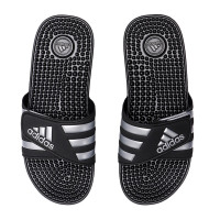 adidas男鞋女鞋拖鞋新款游泳沙滩洗澡休闲潮流拖F35577