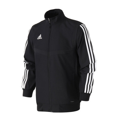 adidas男服外套夹克新款足球休闲运动服DJ2591