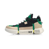 【自营】李宁男鞋悟道ACE男子袜套轻便高帮韦德休闲鞋AGWN041-2