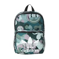 Adidas阿迪达斯三叶草女包印花双肩背包运动背包书包DW6718