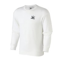 Adidas阿迪达斯三叶草男装运动休闲卫衣圆领套头衫DN8044