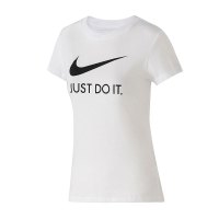 NIKE耐克女装短袖T恤经典圆领透气针织休闲运动服CI1384
