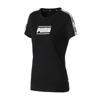 PUMA彪马女装运动上衣跑步训练串标圆领短袖T恤845059