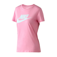 NIKE耐克女装短袖T恤经典简约圆领针织休闲运动服BV6170