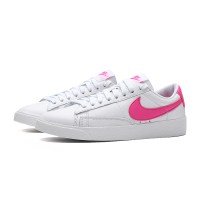 【自营】NIKE女鞋板鞋Blazer开拓者粉勾小白鞋低帮休闲运动鞋AV9370