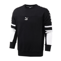 PUMA彪马男装圆领训练休闲运动服套头衫针织卫衣595872