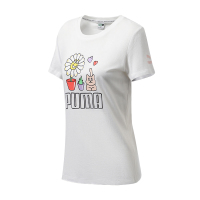 PUMA彪马旗舰女装运动服休闲圆领短袖T恤532633