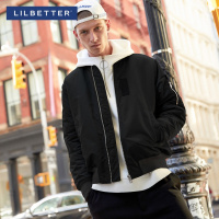 Libetter棉衣男 时尚潮牌韩版帅气短款棉服简约棉衣休闲男士外套