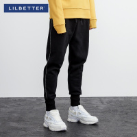 Lilbetter男士卫裤 潮牌休闲裤修身运动裤束脚裤韩版街头哈伦裤男
