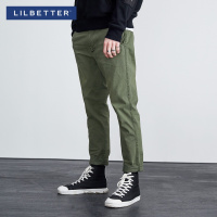 Lilbetter牛仔休闲裤男 复古小脚长裤英伦潮牌男裤春季男士牛仔裤